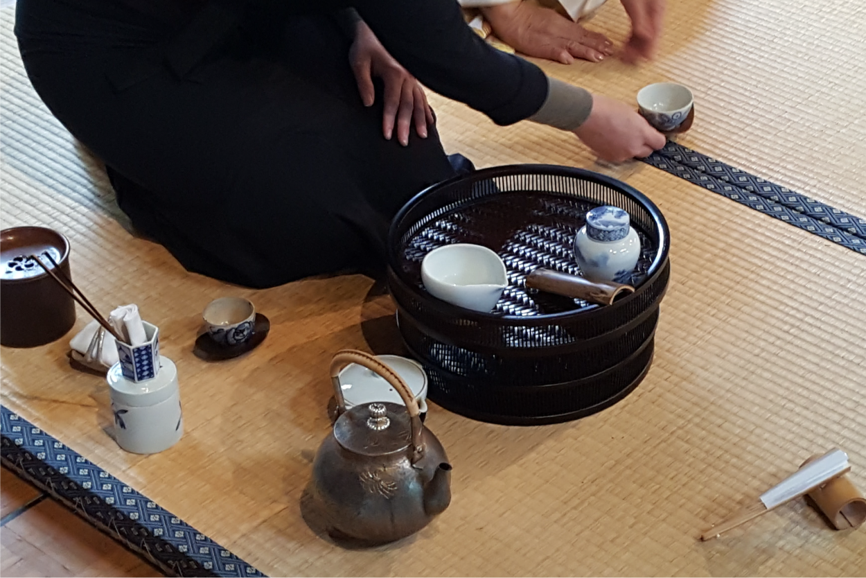 Démonstrations de senchado en plein air à Nantes